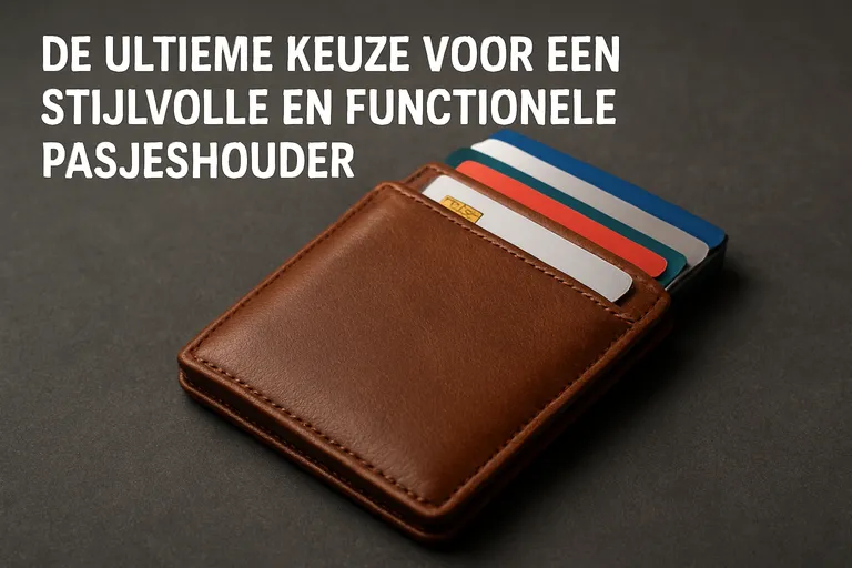 De ultieme keuze voor een stijlvolle en functionele pasjeshouder