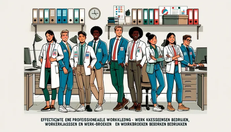 Efficiënte en professionele werkkleding: werkjassen en werkbroeken bedrukken