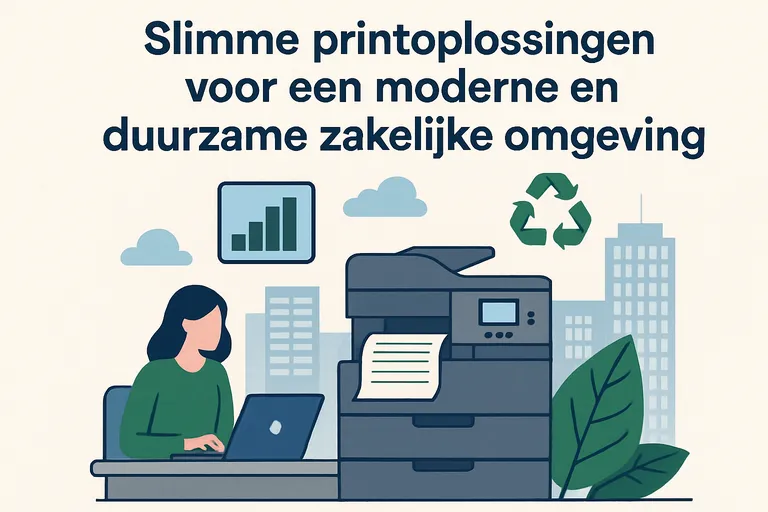 Slimme printoplossingen voor een moderne en duurzame zakelijke omgeving