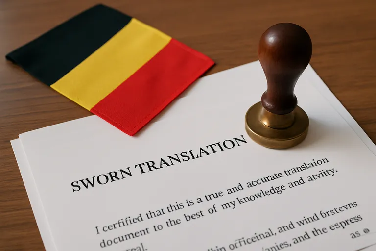 Beëdigde vertalingen in belgië: wat je moet weten