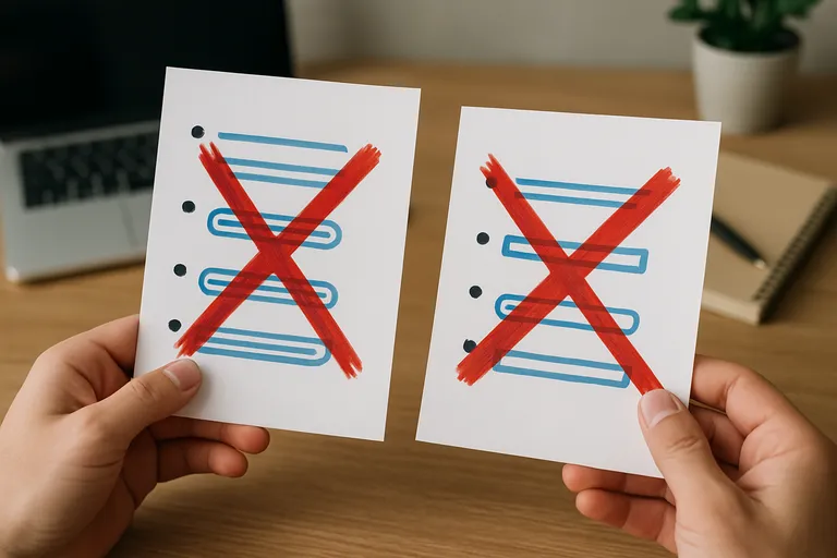 Veelvoorkomende fouten bij link ruilen