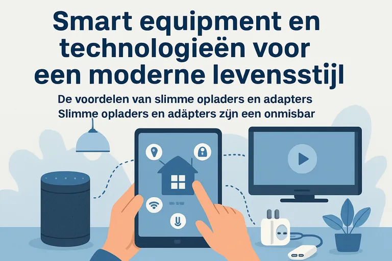 Smart equipment en technologieën voor een moderne levensstijl